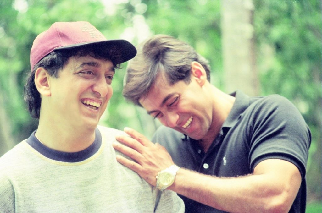 Sajid Nadiadwala with Salman Khan