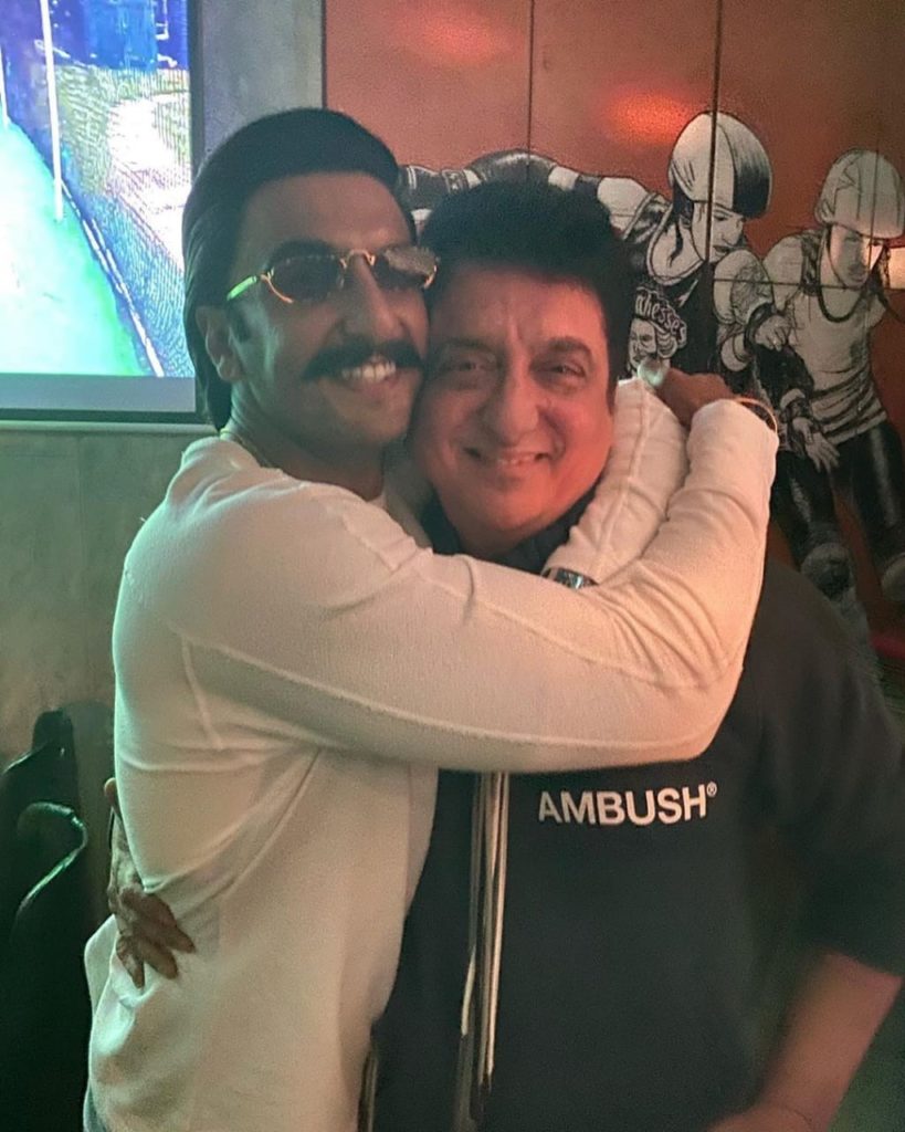 Top Indian Producer Sajid Nadiadwala with Ranveer Singh